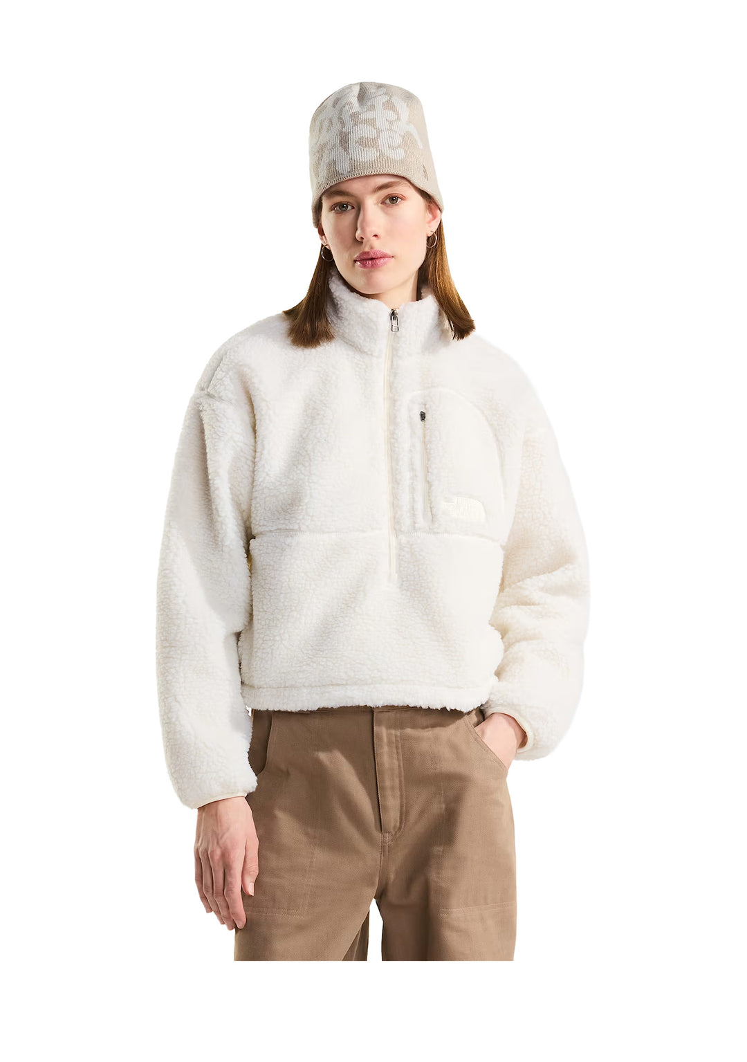 FELPA DONNA Panna The North Face