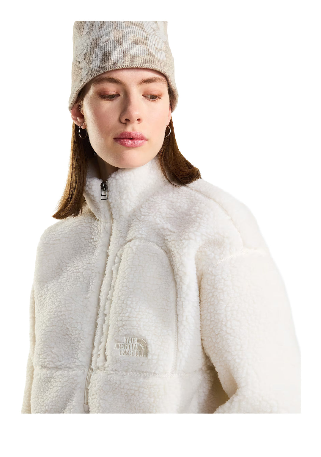 FELPA DONNA Panna The North Face
