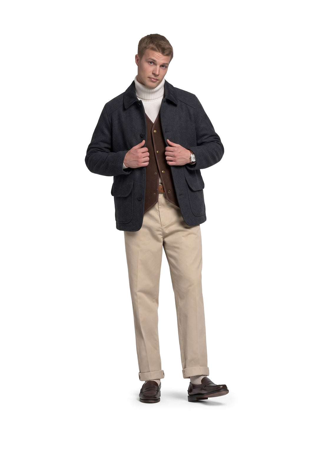 GIACCA UOMO Grigio Sebago