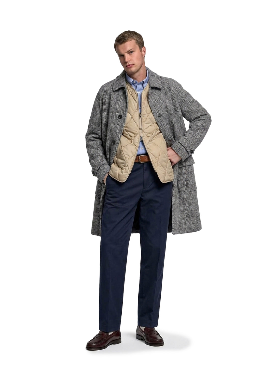 CAPPOTTO UOMO Grigio Sebago