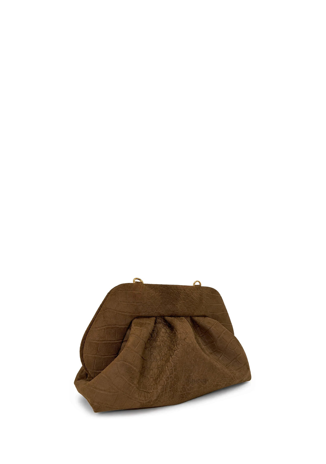 BORSA Marrone Themoirè