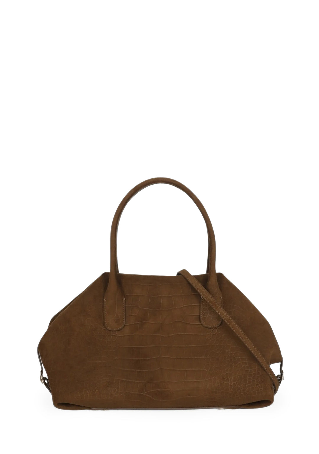 BORSA Marrone Themoirè