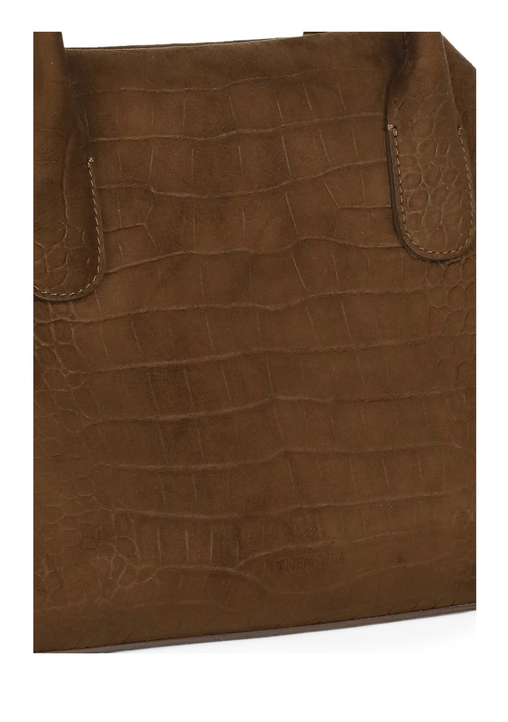 BORSA Marrone Themoirè
