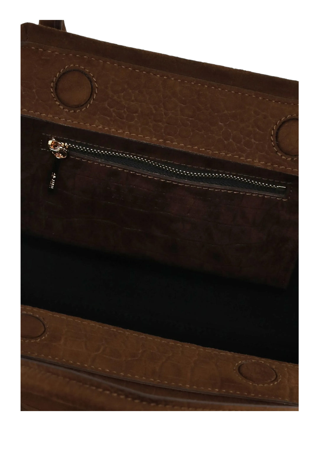 BORSA Marrone Themoirè