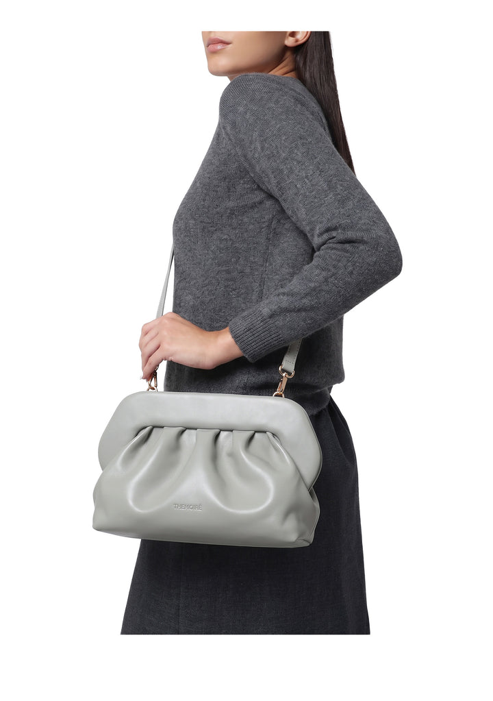 BORSA Grigio Themoirè