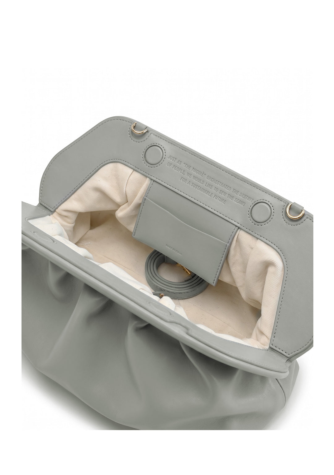 BORSA Grigio Themoirè