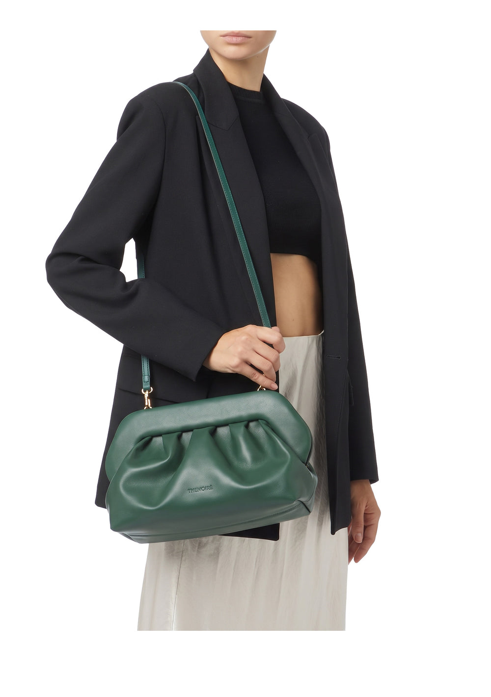 BORSA Verde Themoirè