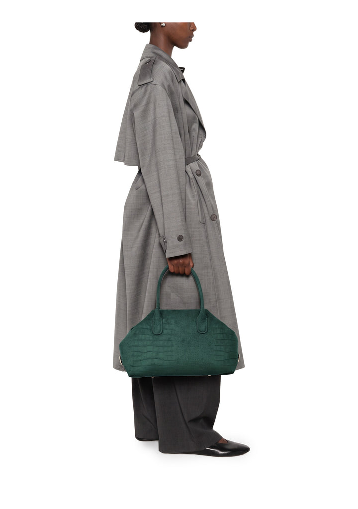 BORSA Verde Themoirè