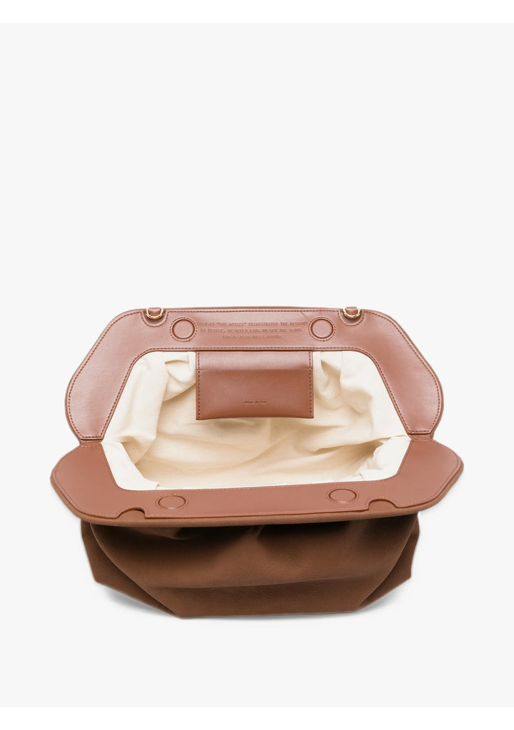 BORSA Cuoio Themoirè