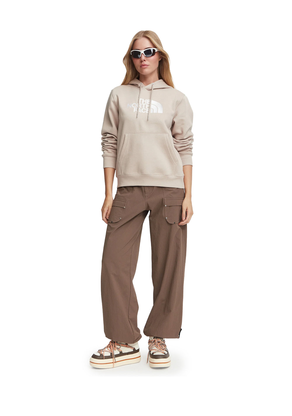 FELPA DONNA Taupe The North Face