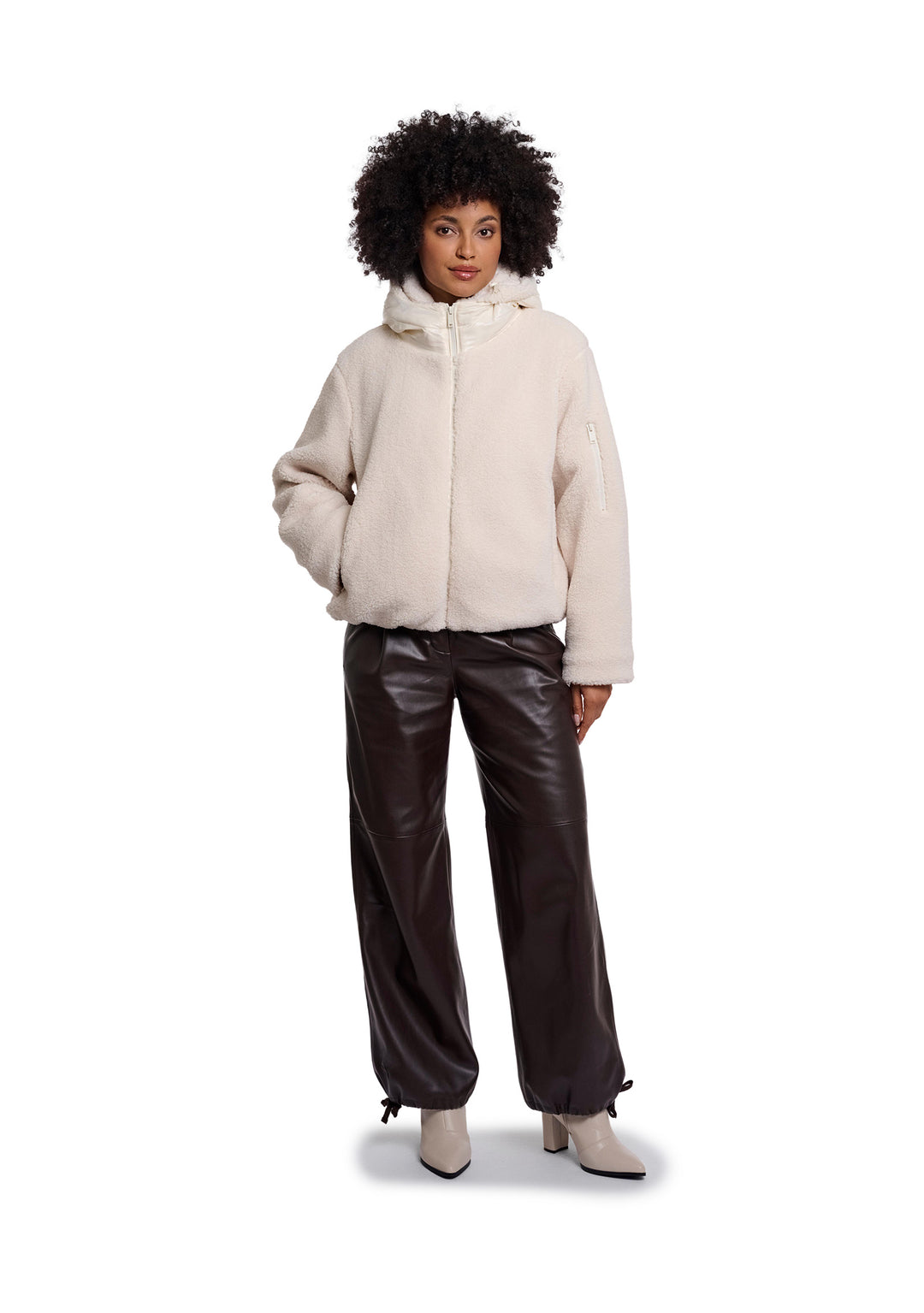 GIUBBINO DONNA Panna Rino&pelle