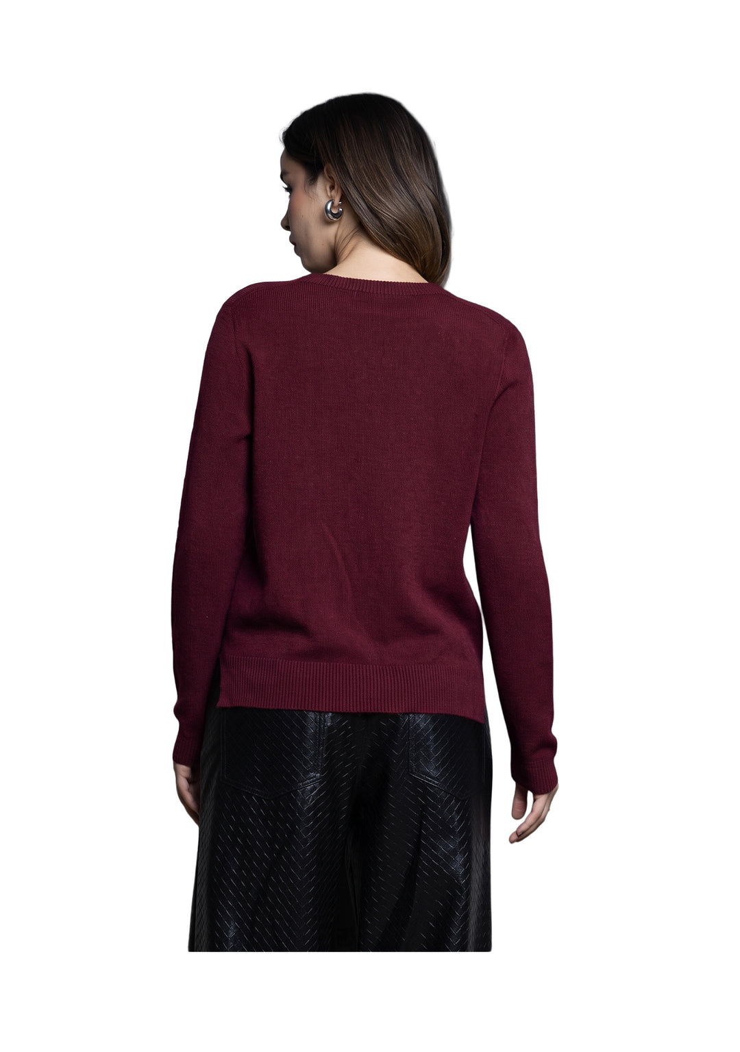 MAGLIA DONNA Bordeaux Kaos