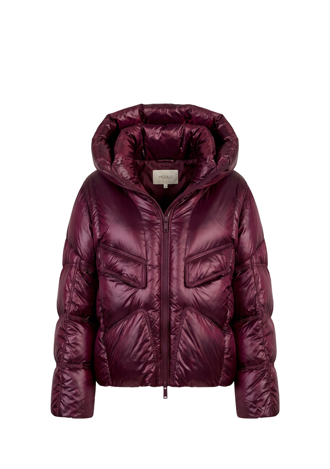 GIUBBINO DONNA Burgundy Vicolo