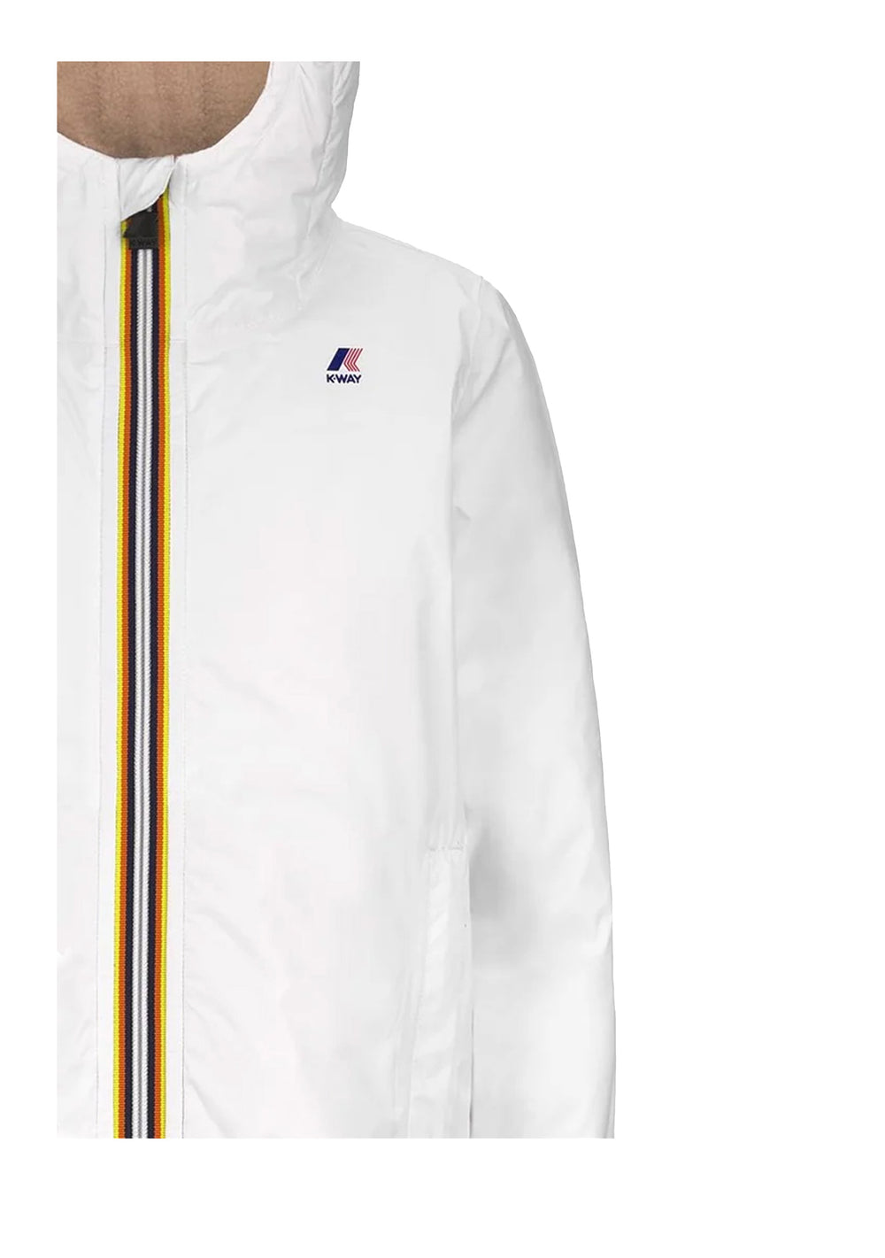 GIACCA JUNIOR Bianco K-way