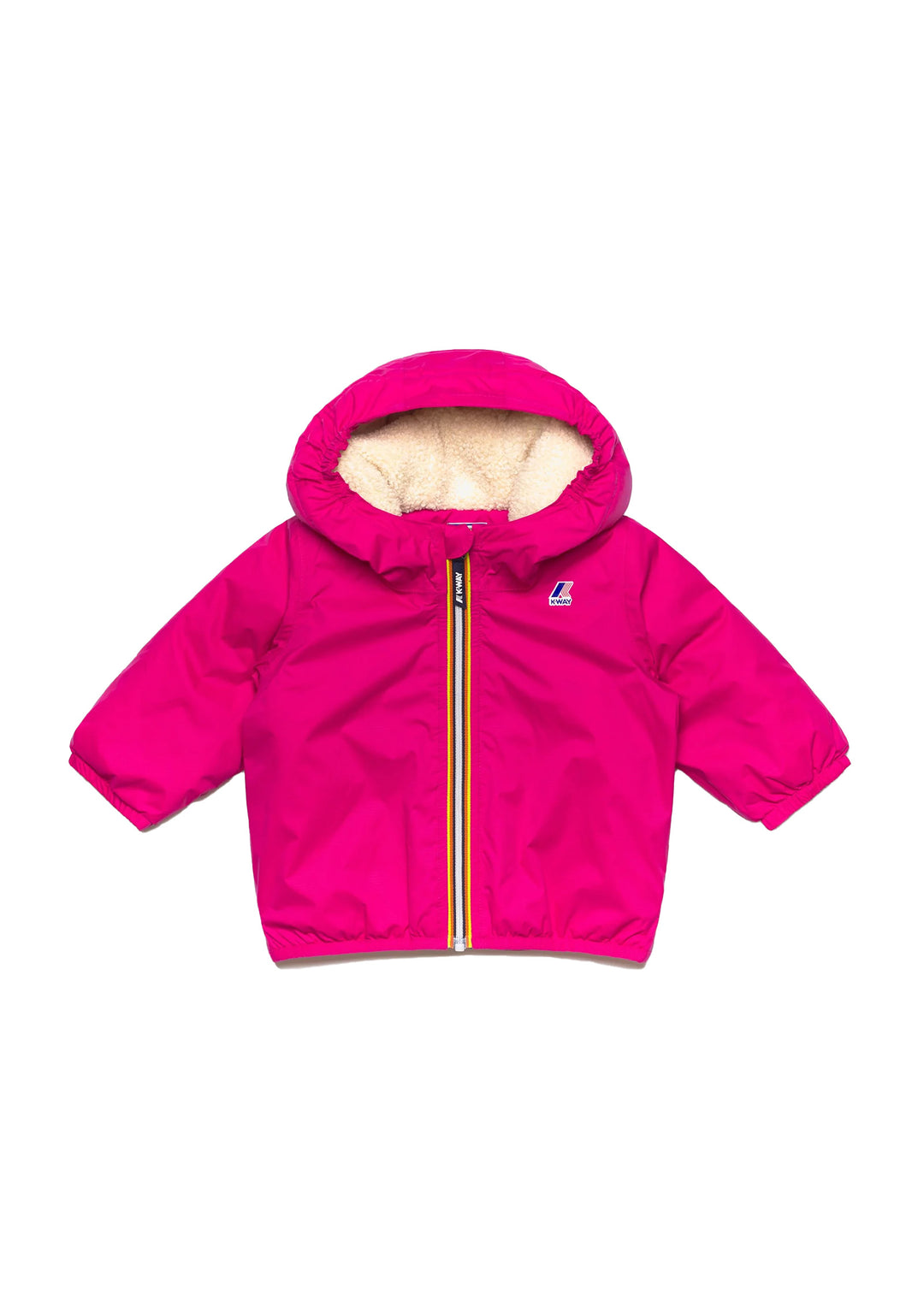 GIACCA JUNIOR Fuxia K-way