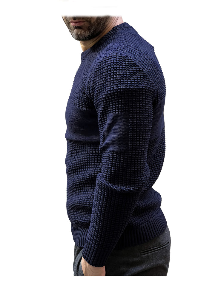 MAGLIONE UOMO Blu P.m.d.s.