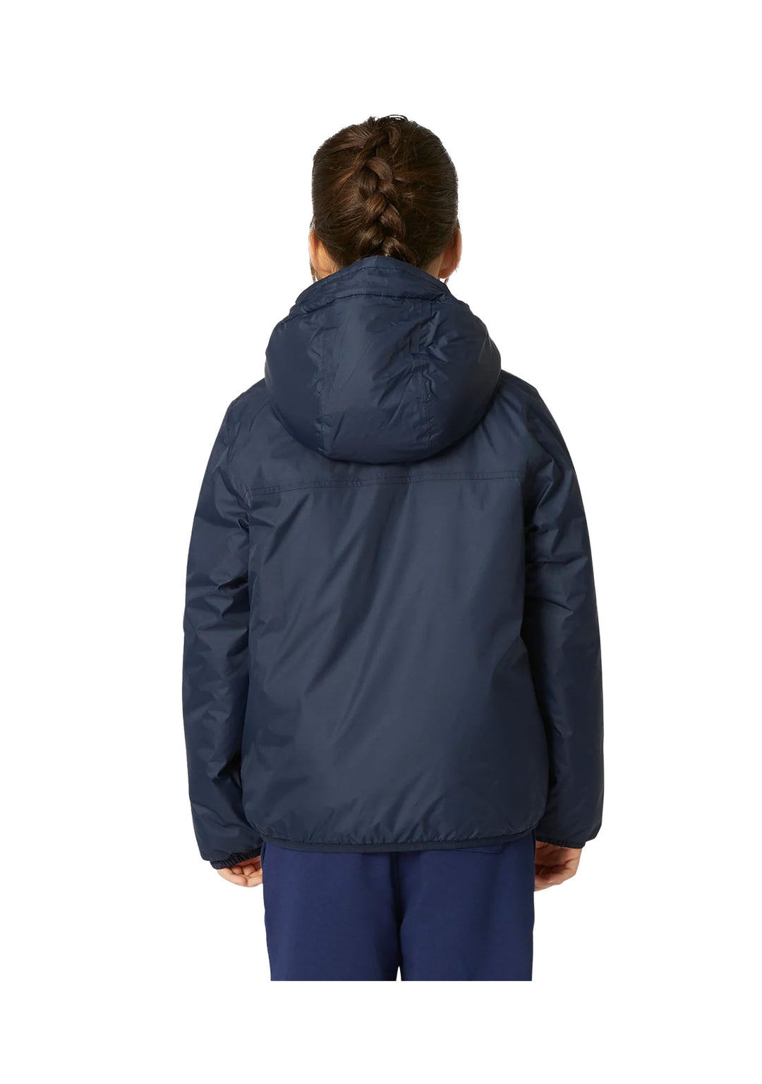 GIACCA JUNIOR Ecru/blue K-way