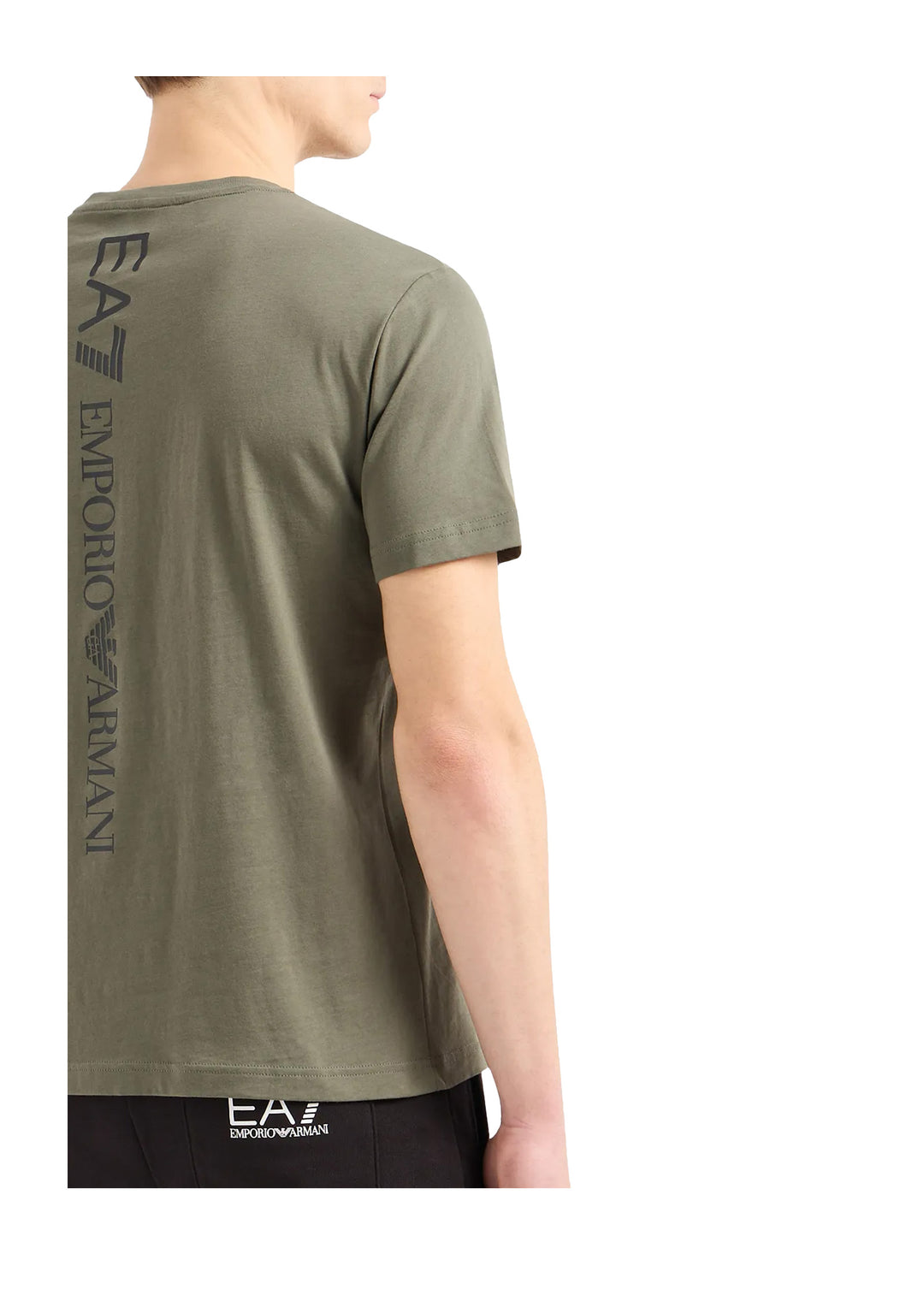 T-SHIRT UOMO Verde Militare Ea7 Emporio Armani