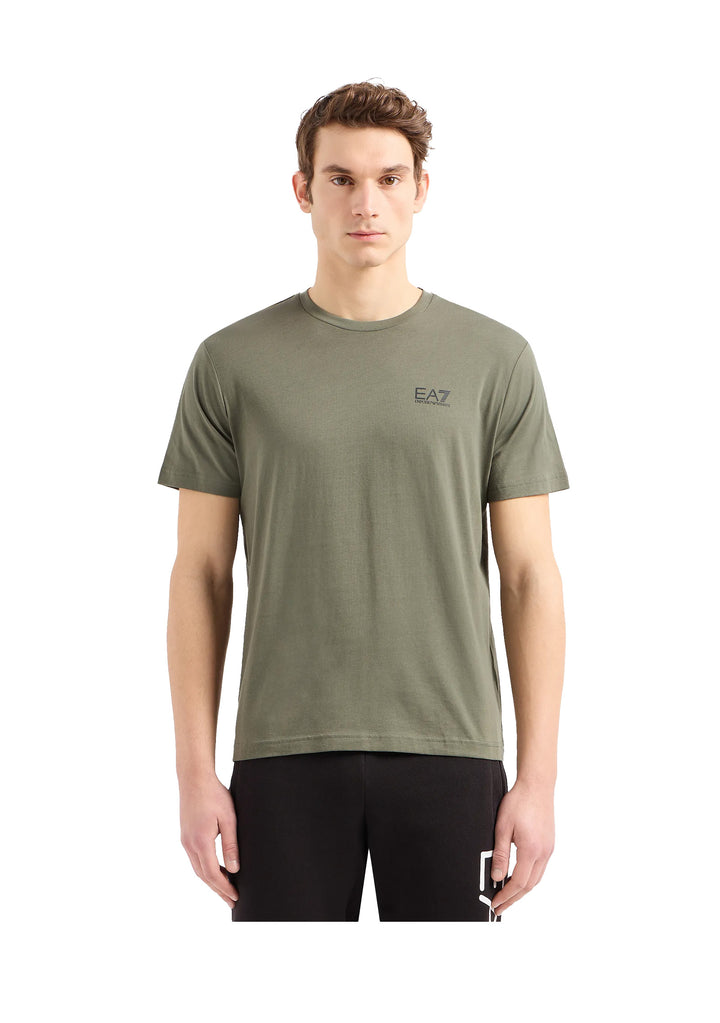 T-SHIRT UOMO Verde Militare Ea7 Emporio Armani