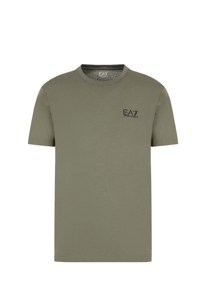 T-SHIRT UOMO Verde Militare Ea7 Emporio Armani