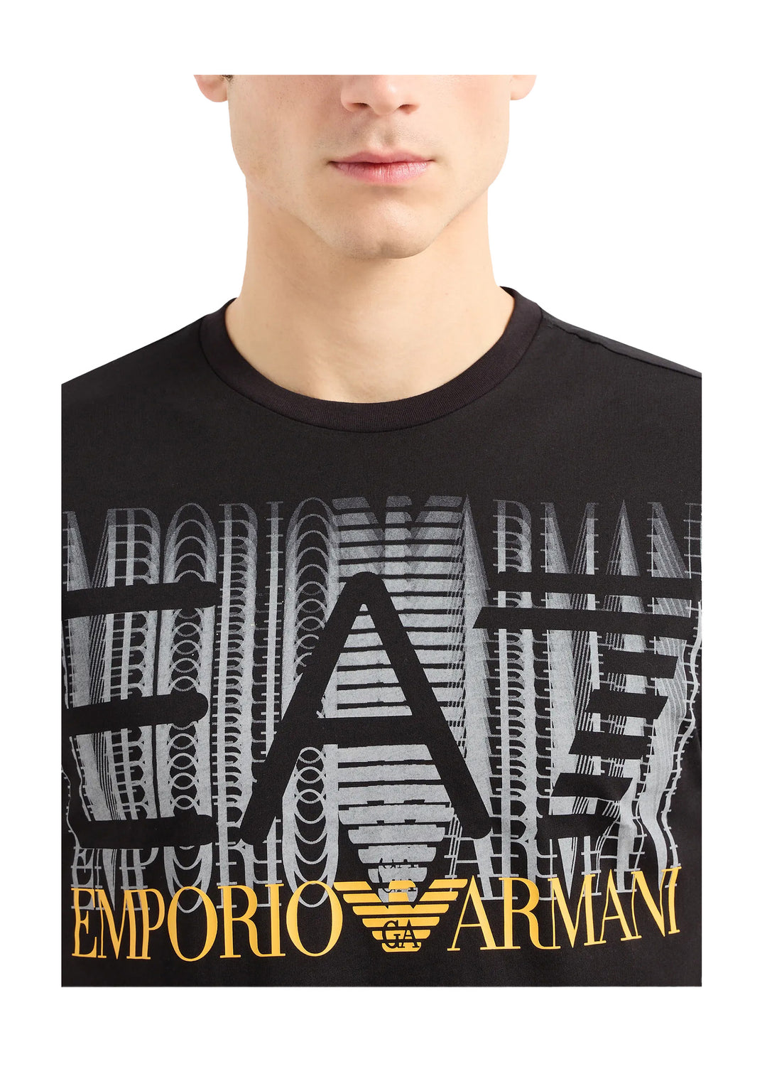 T-SHIRT UOMO Nero Ea7 Emporio Armani