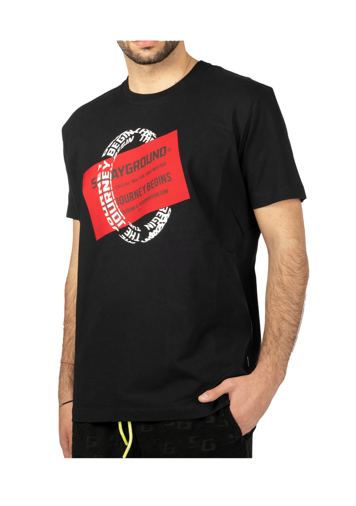 T-SHIRT UOMO Nero Sprayground