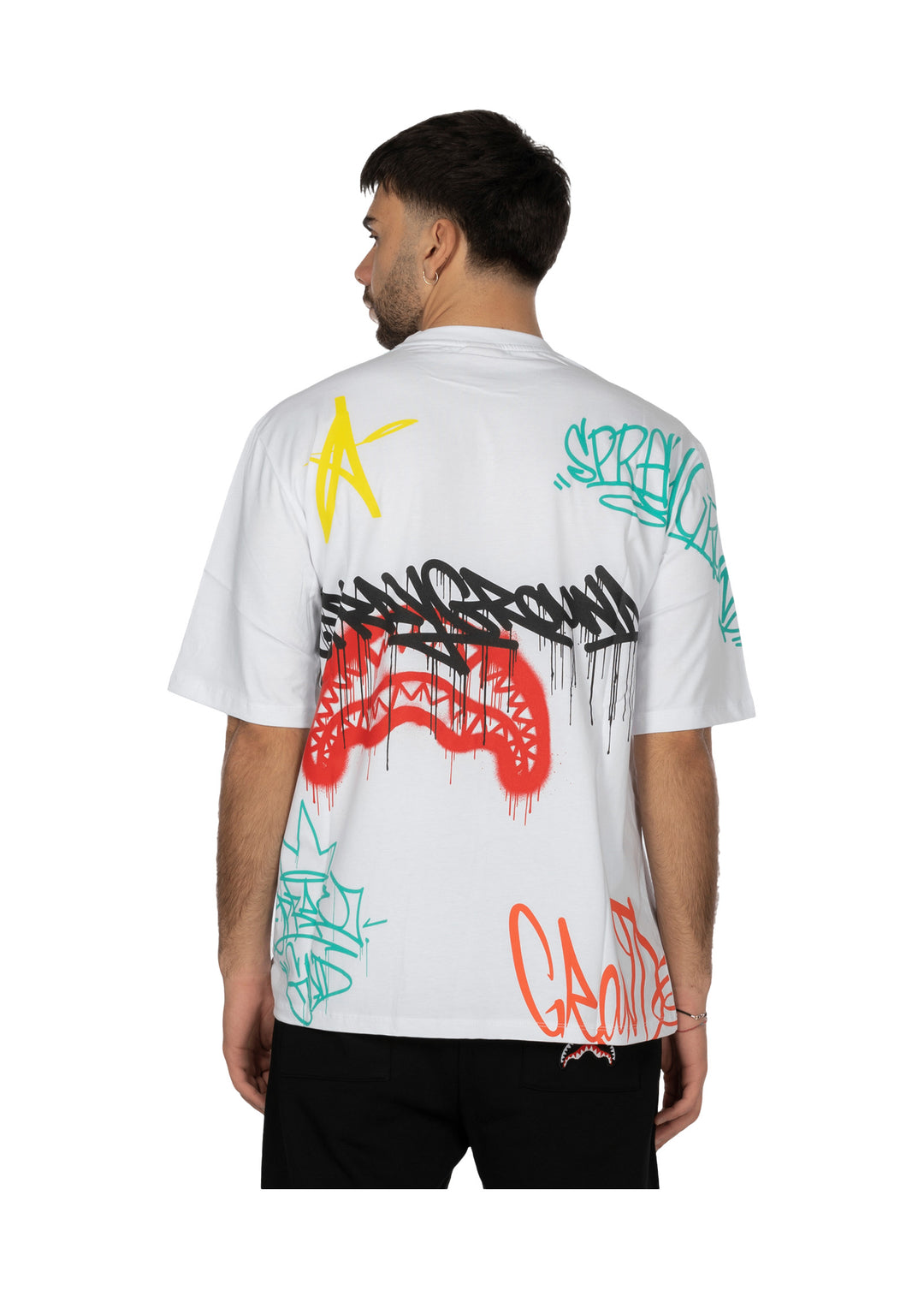 T-SHIRT UOMO Bianco Sprayground