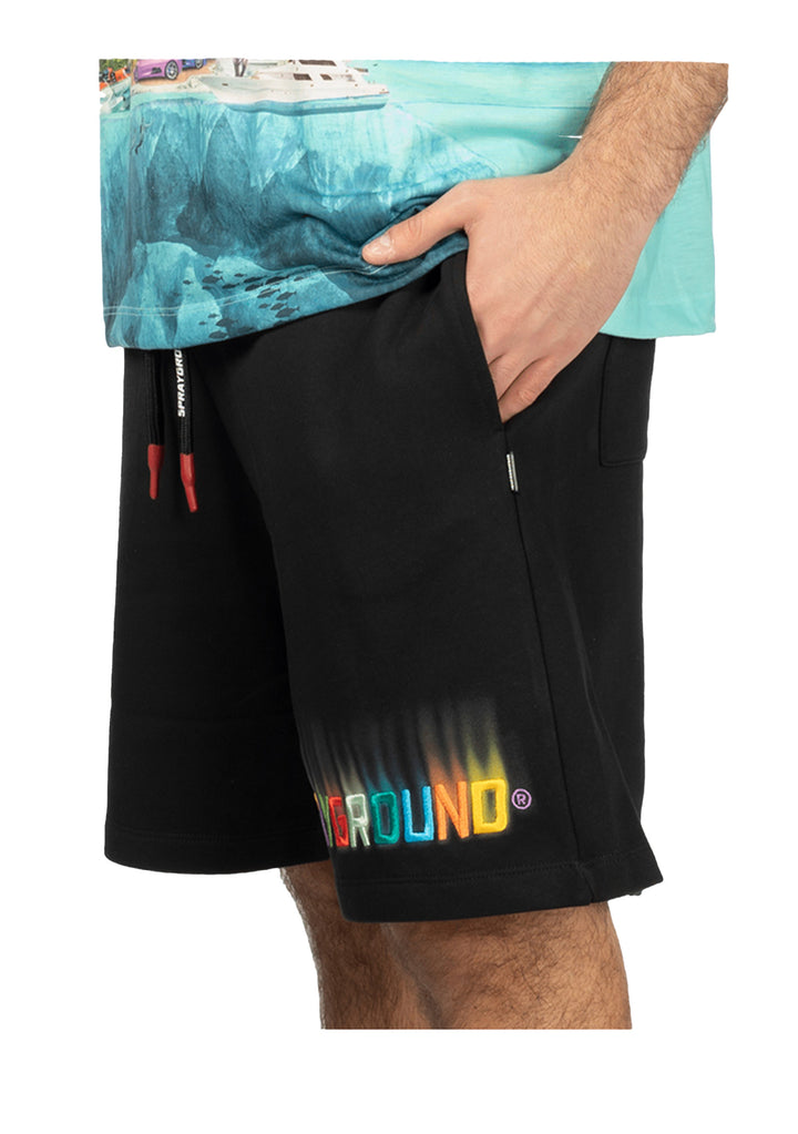 SHORTS UOMO Nero Sprayground