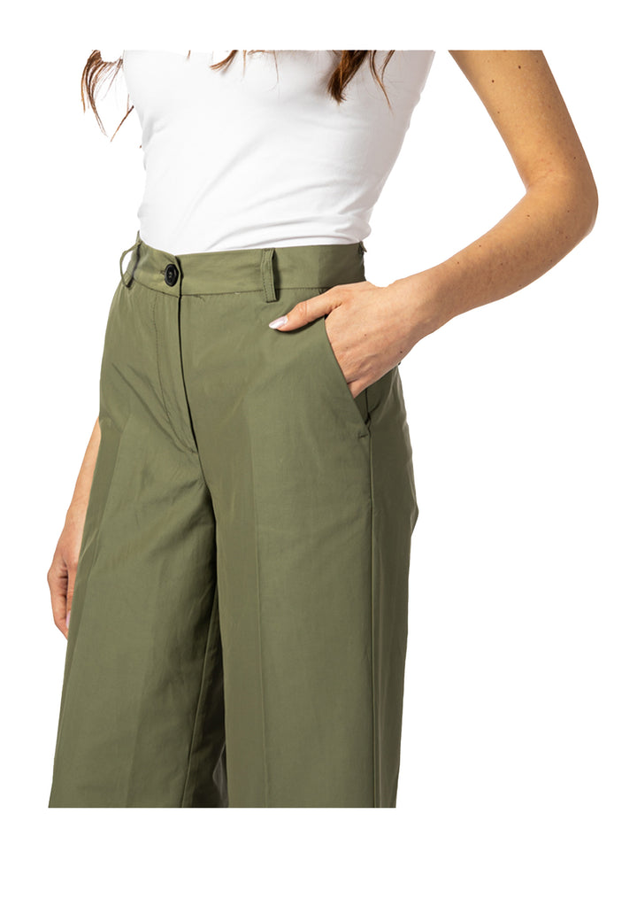 PANTALONE DONNA Verde Militare Solotre