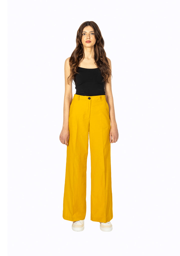 PANTALONE DONNA Giallo Solotre