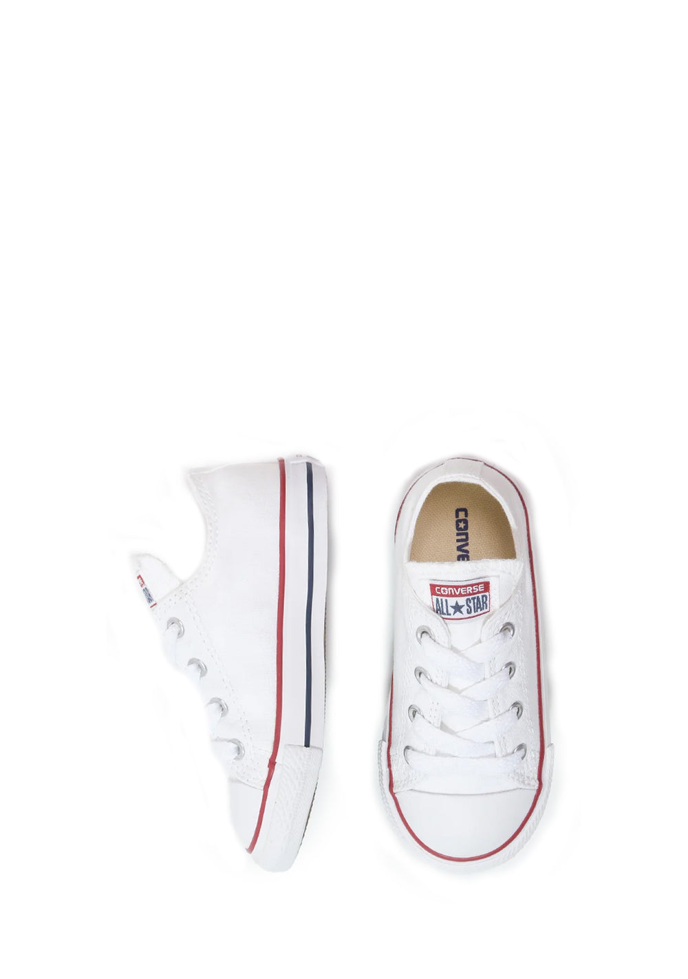 SNEAKERS JUNIOR Bianco Converse