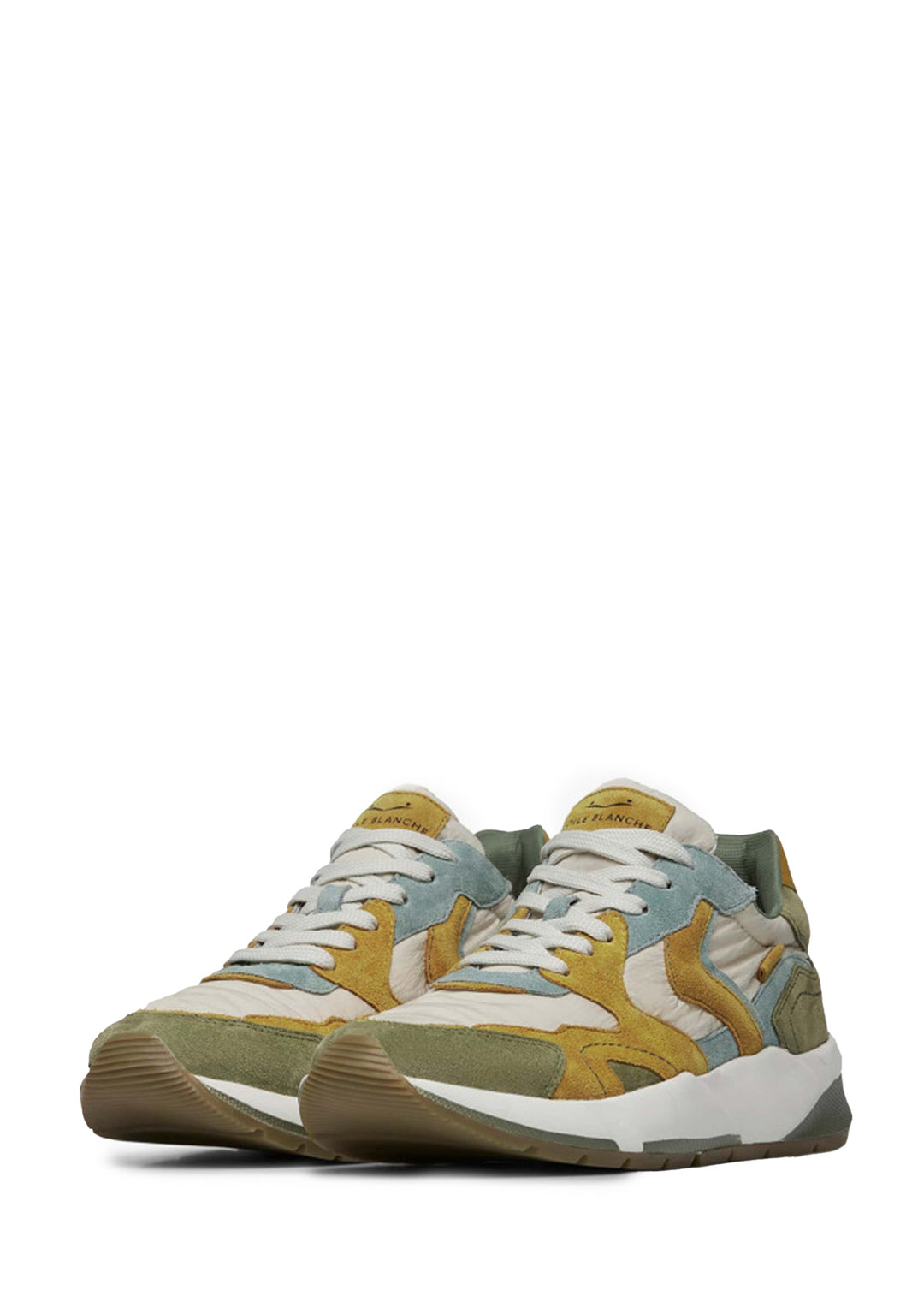 SNEAKERS UOMO Green Voile Blanche