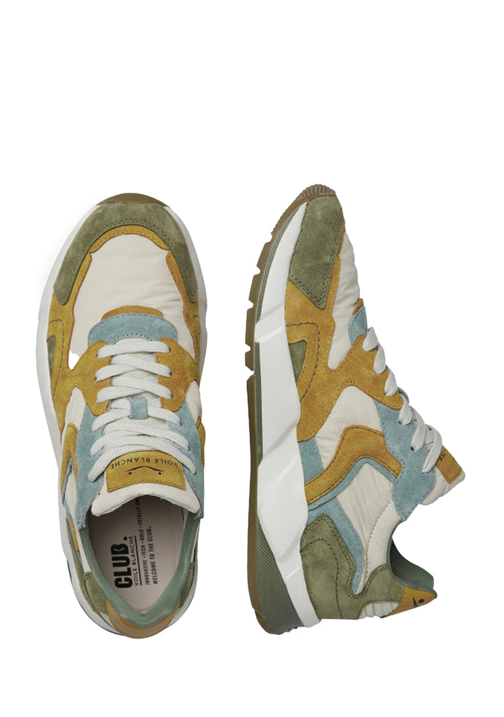 SNEAKERS UOMO Green Voile Blanche