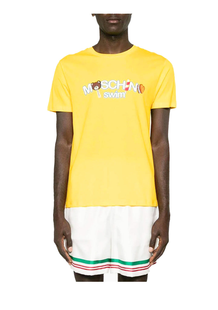 T-SHIRT UOMO Giallo Moschino