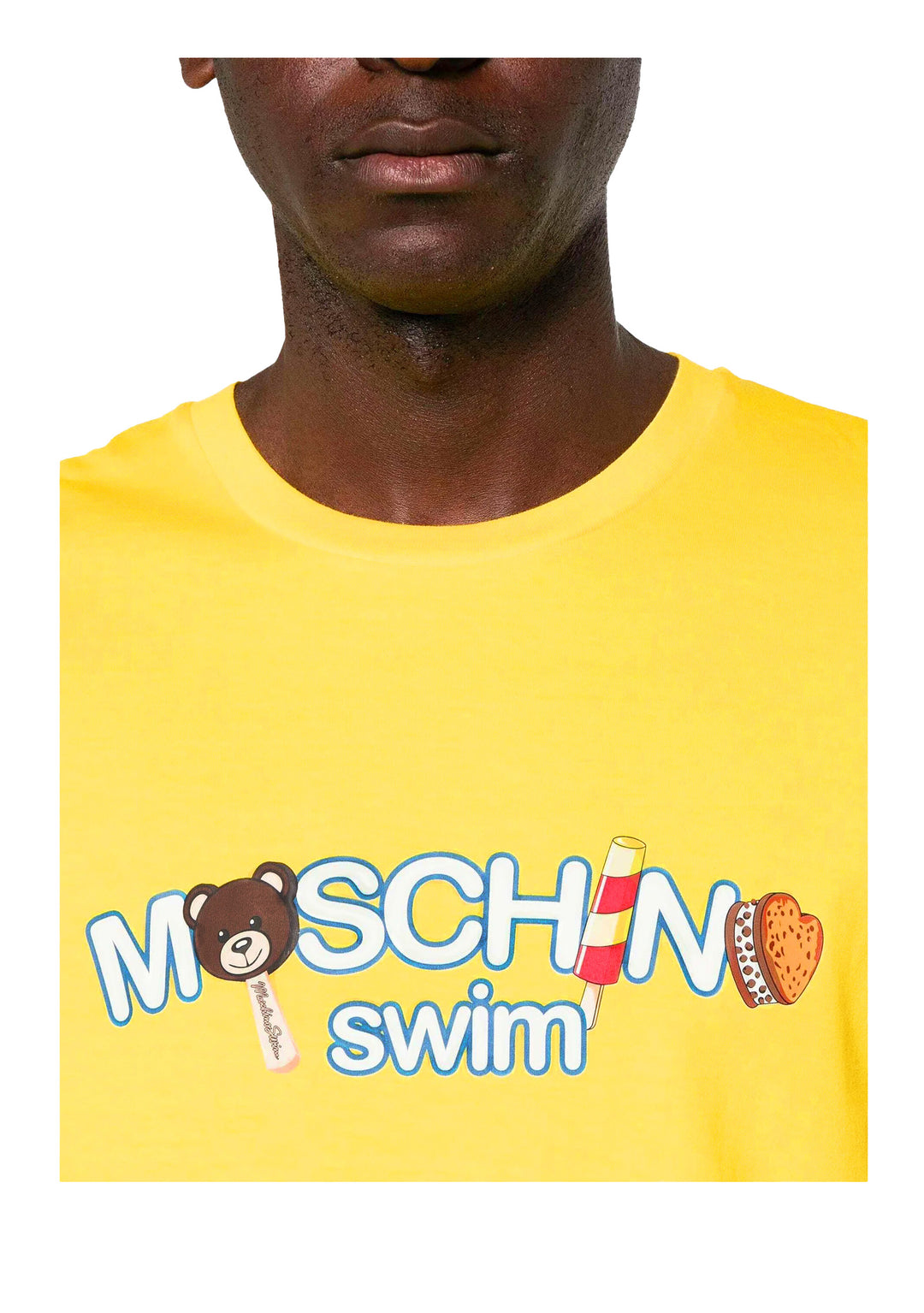 T-SHIRT UOMO Giallo Moschino