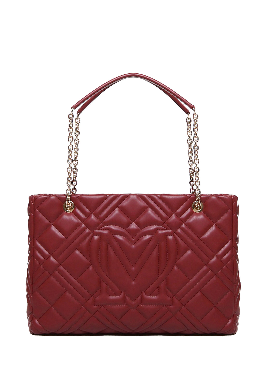 BORSA Bordeaux Love Moschino