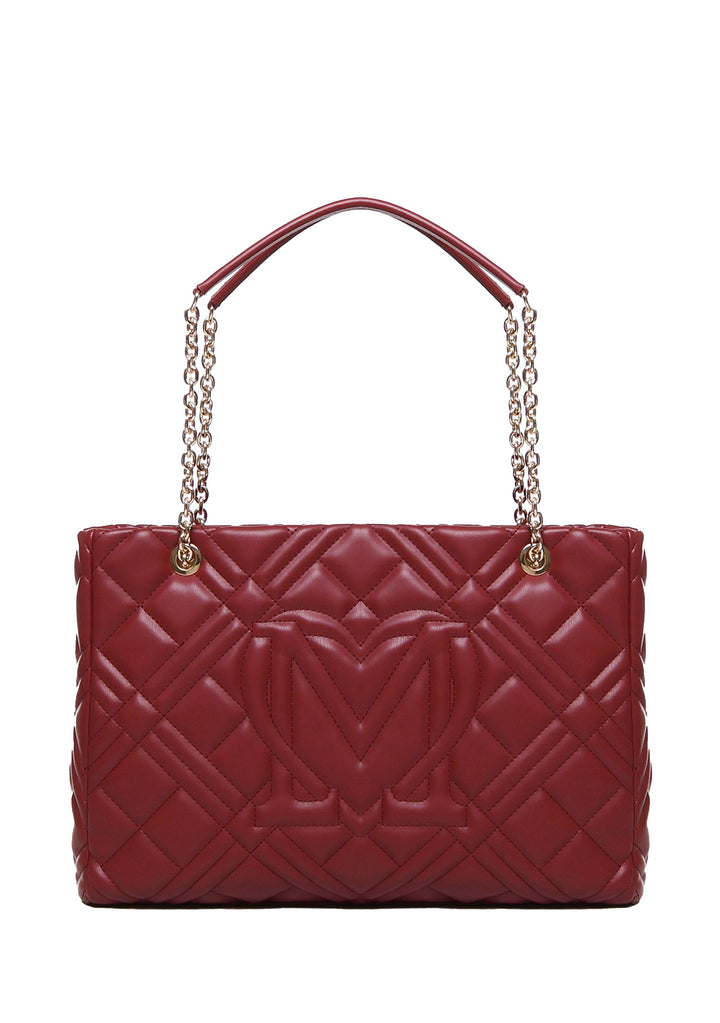 BORSA Bordeaux Love Moschino