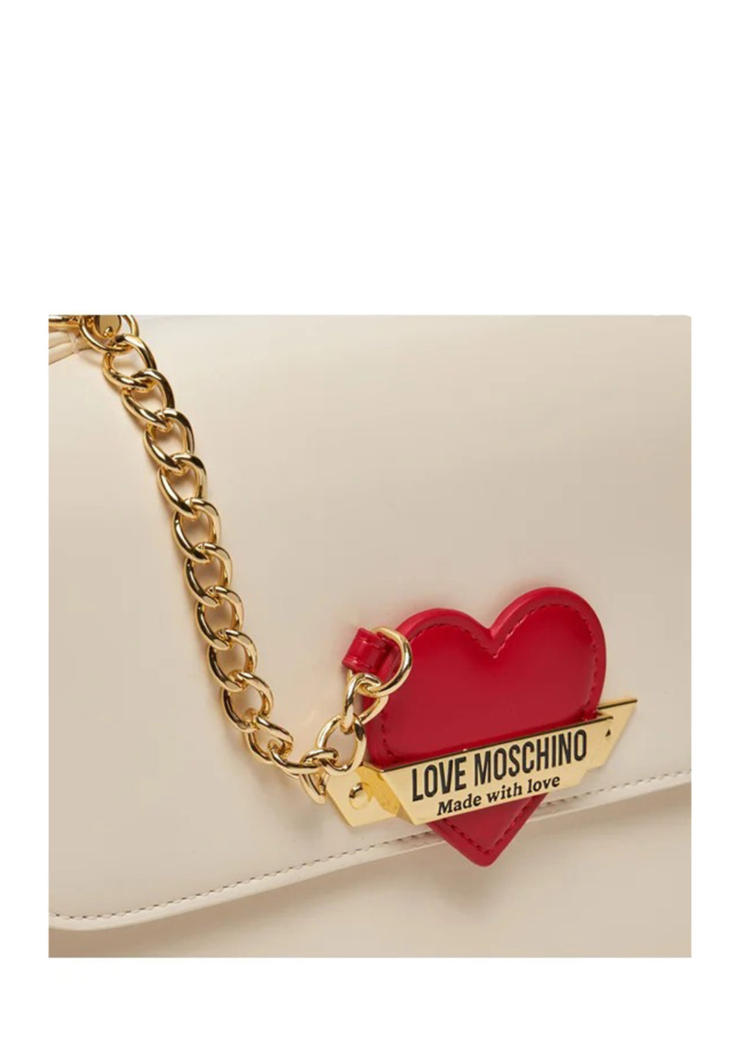 BORSA Avorio Love Moschino