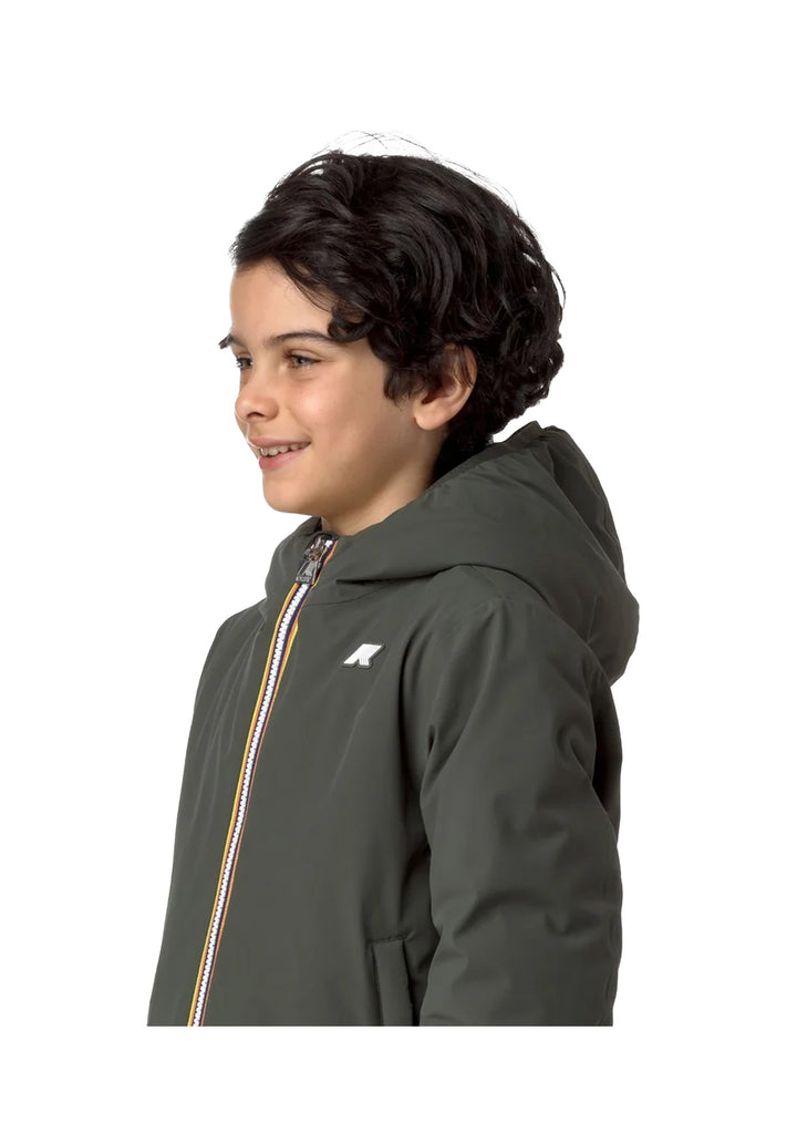 GIACCA JUNIOR Verde K-way