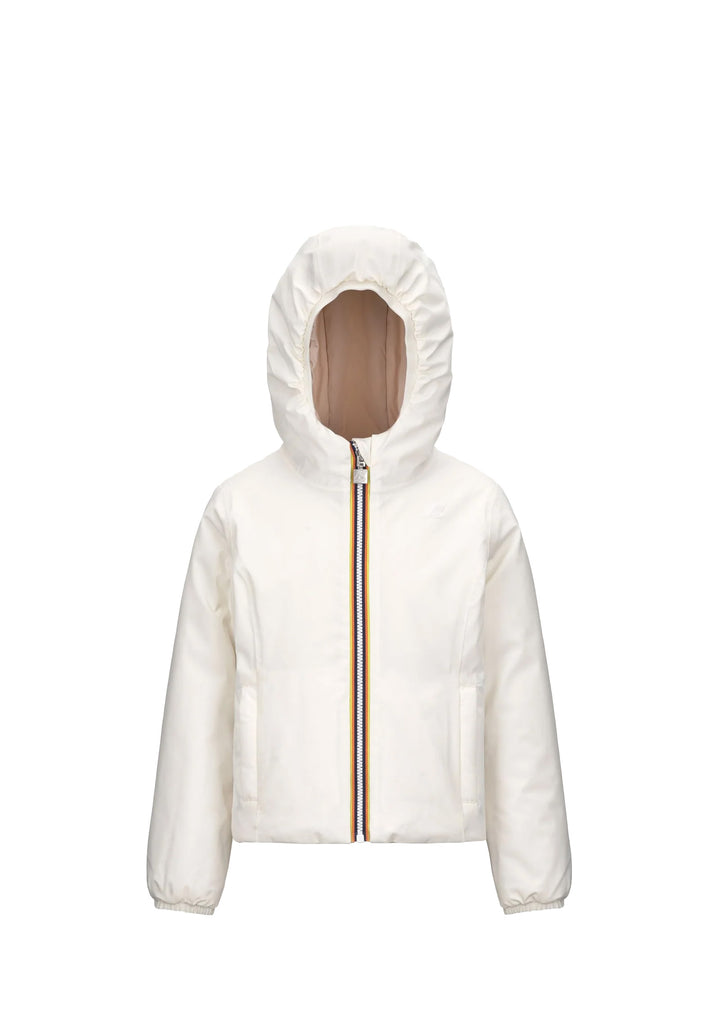 GIACCA JUNIOR Bianco K-way