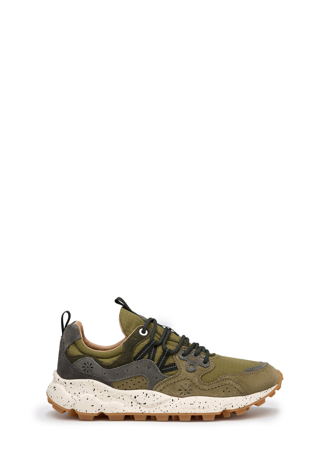 SNEAKERS UOMO Verde Militare Flower Mountain