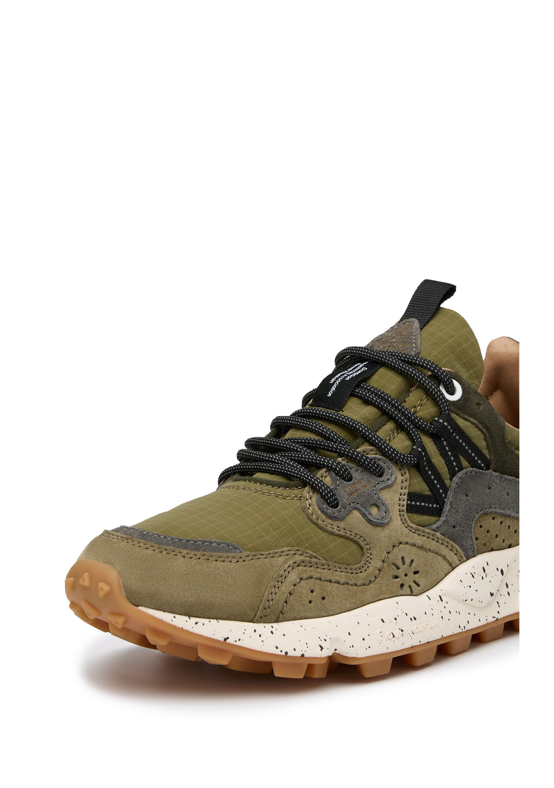 SNEAKERS UOMO Verde Militare Flower Mountain