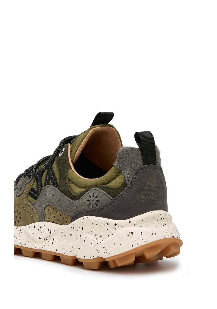 SNEAKERS UOMO Verde Militare Flower Mountain