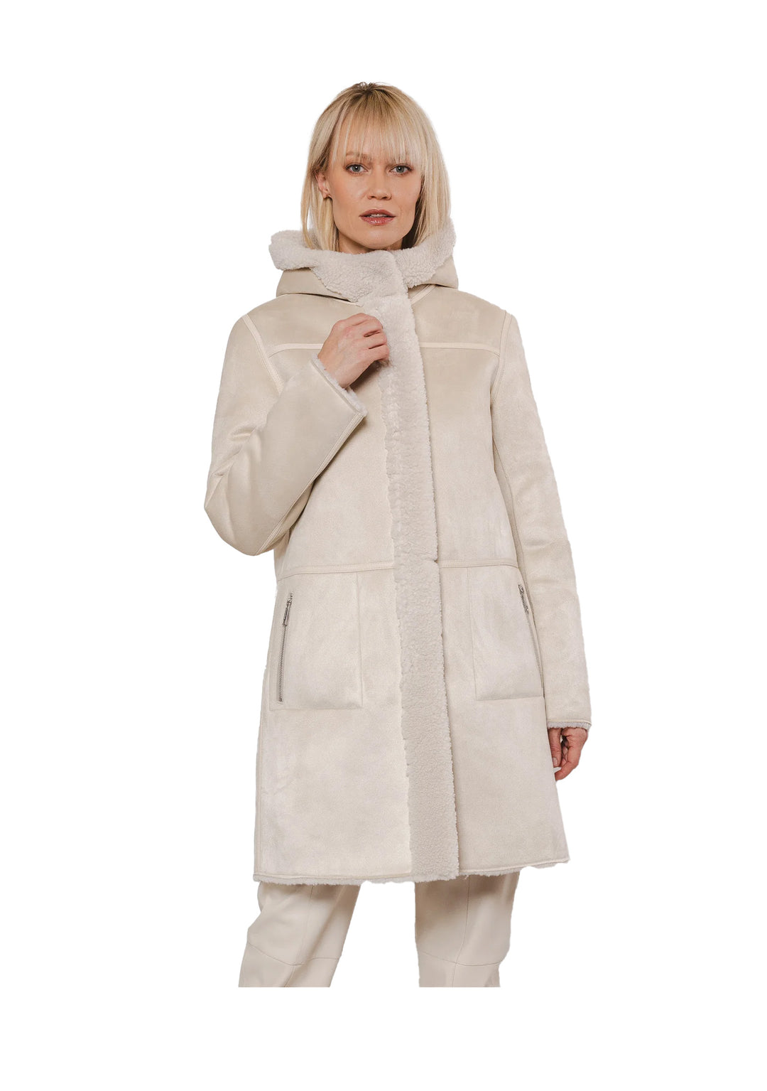 CAPPOTTO DONNA Panna Rino&pelle