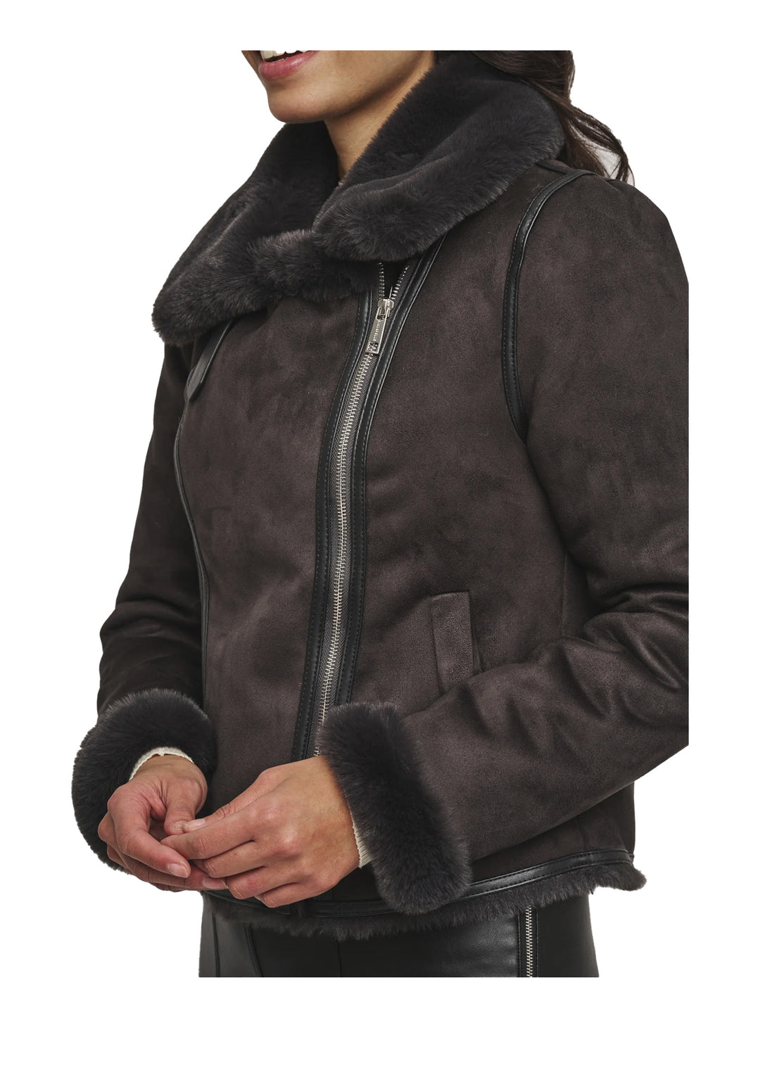 GIACCA DONNA Grigio Rino&pelle