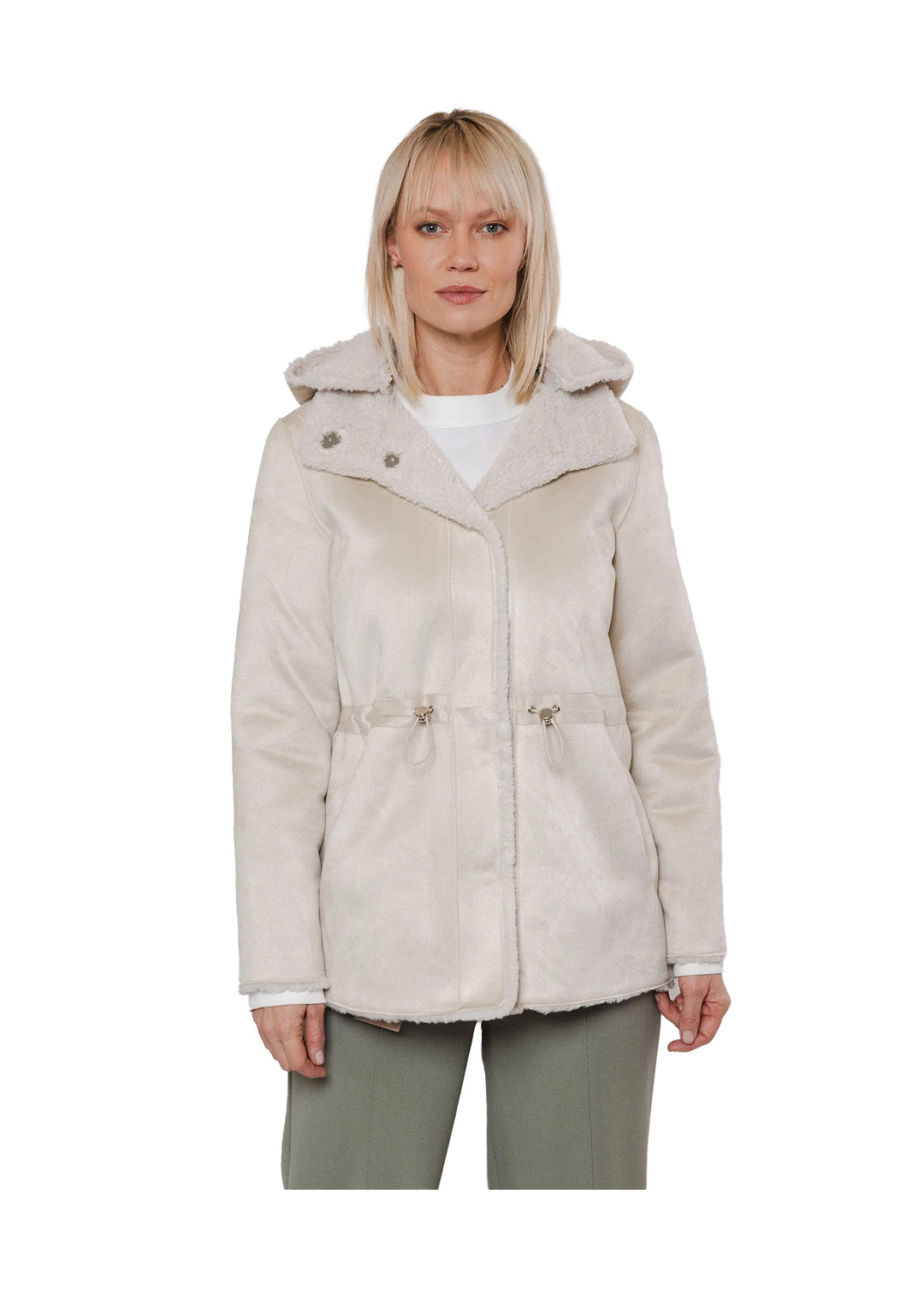 CAPPOTTO DONNA Grigio Rino&pelle