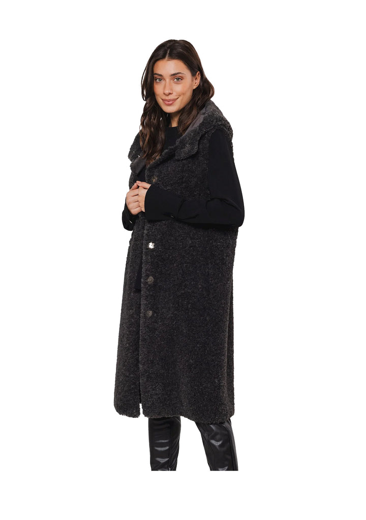 CAPPOTTO DONNA Grigio Rino&pelle