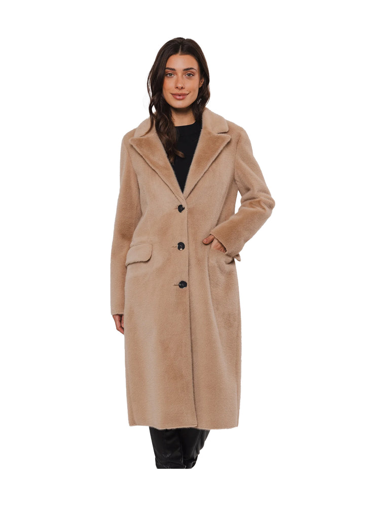 CAPPOTTO DONNA Sabbia Rino&pelle