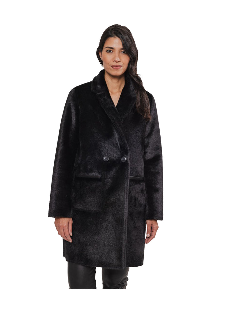 CAPPOTTO DONNA Nero Rino&pelle