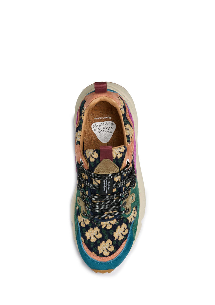 SNEAKERS DONNA Blu Flower Mountain